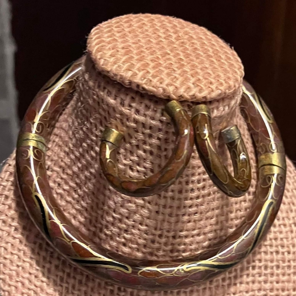 Bracelet and Earrings set